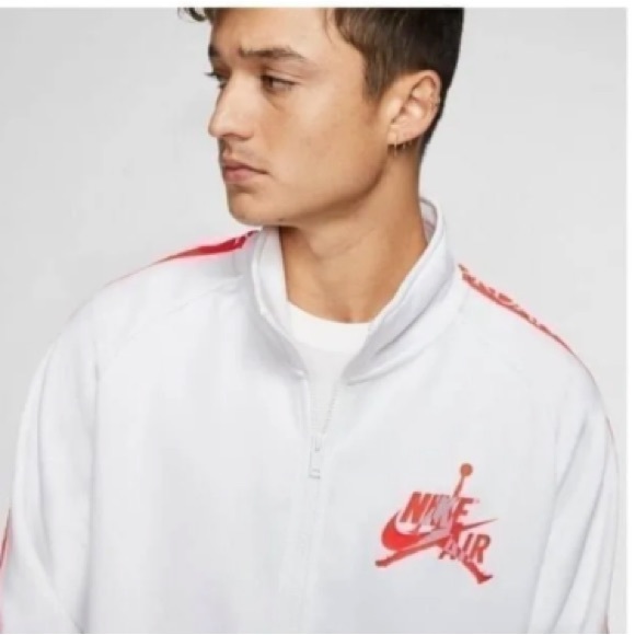 NWT Nike Jordan Jumpman Classics Tricot 2 piece Suit - White - Picture 4 of 15